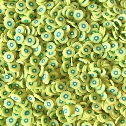 111585-3 Fruit Fimo Cane Slices Kiwi