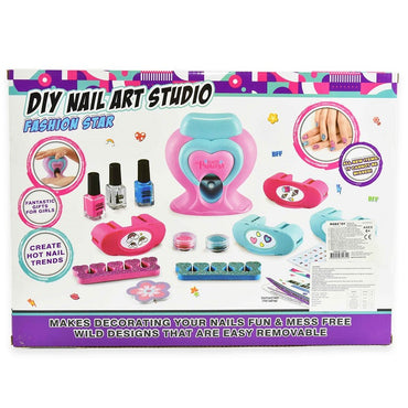Nagelkonst för Barn Tillbehör- DIY Nail Art Studio- Fashion Star!