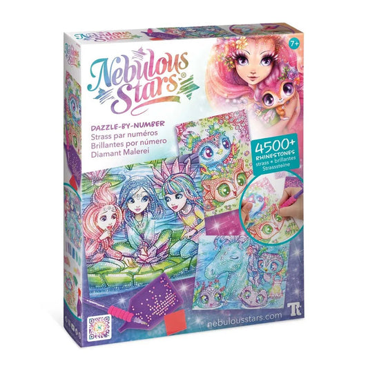 Nebulous Stars Dazzle-By-Number Rainbow