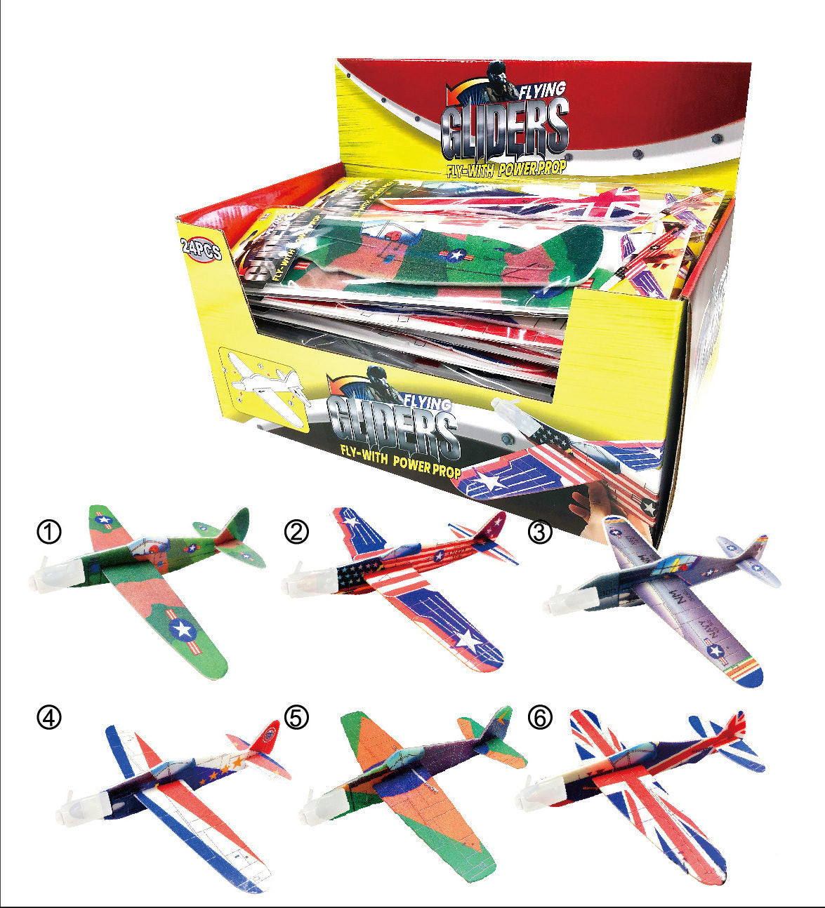Glidflygplan 45 g