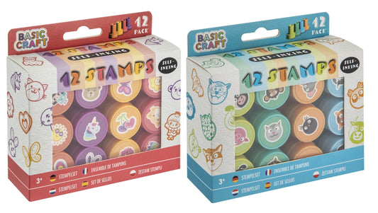 Stämplar 12-pack