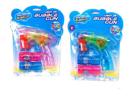 Såpbubbelpistol 2x53ml 16 cm