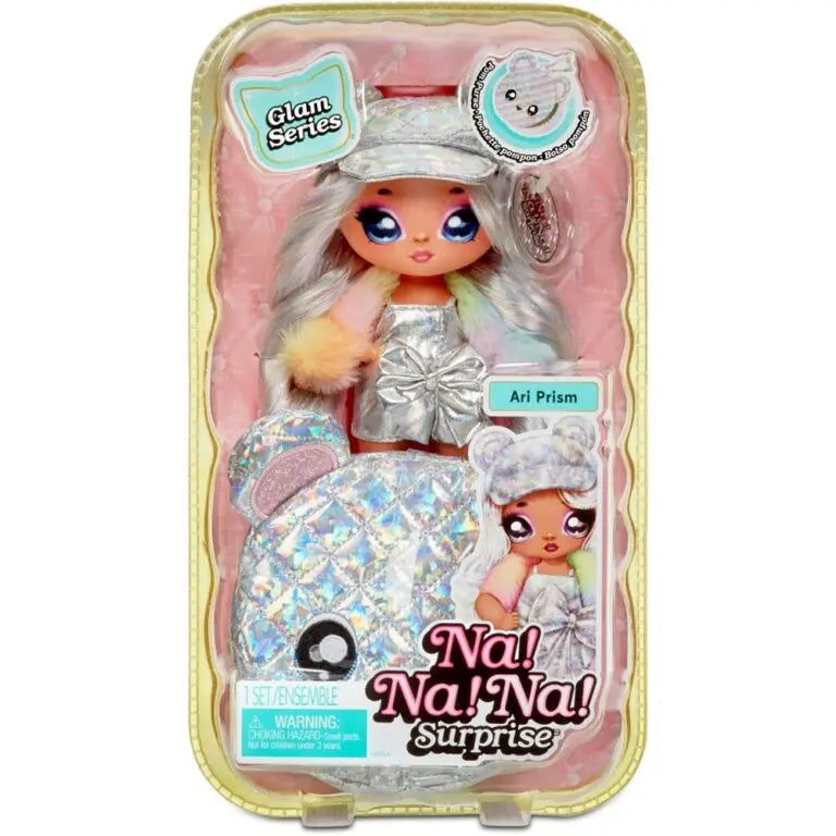 Na! Na! Na! Surprise Docka + Väska 2in1 Pom Doll Glam