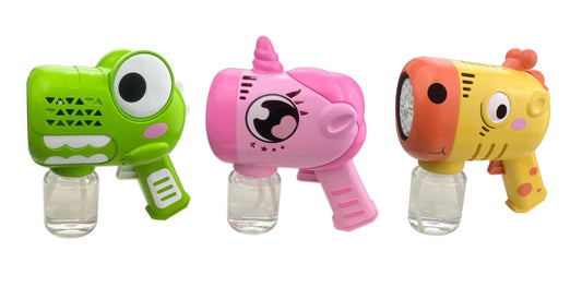 Soap bubble gun 13 cm B/O