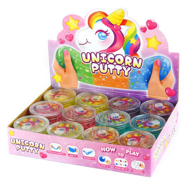 Unicorn Putty Glitter 7cm