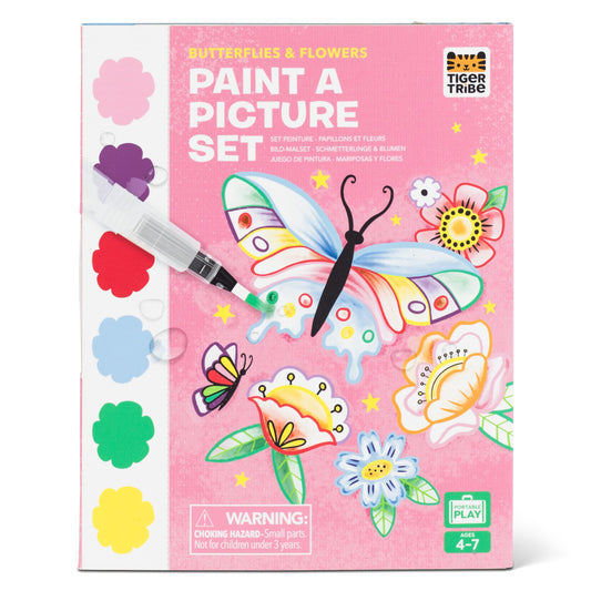 Paint A Picture Set – Fjärilar och blommor