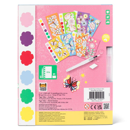 Paint A Picture Set – Fjärilar och blommor