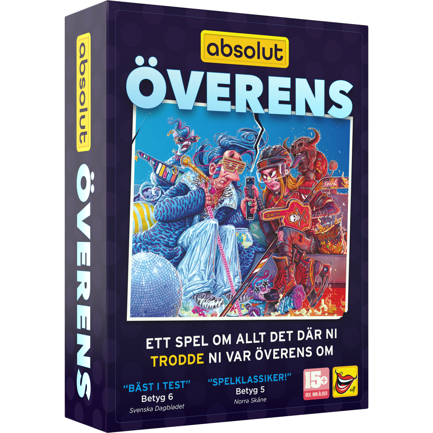 Sällskapsspel - Absolut överens
