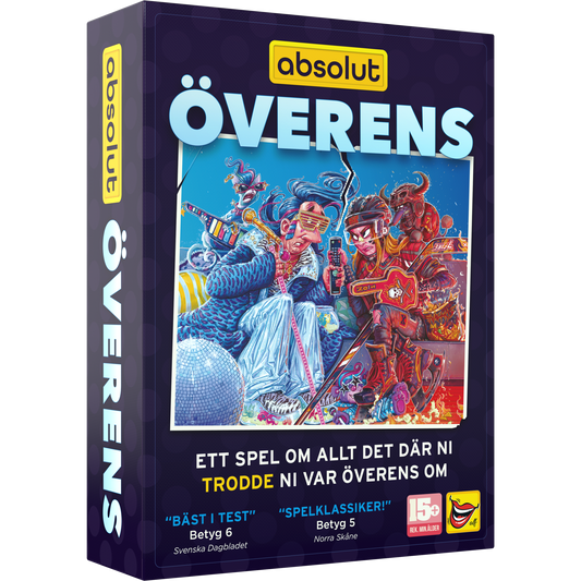 Sällskapsspel - Absolut överens