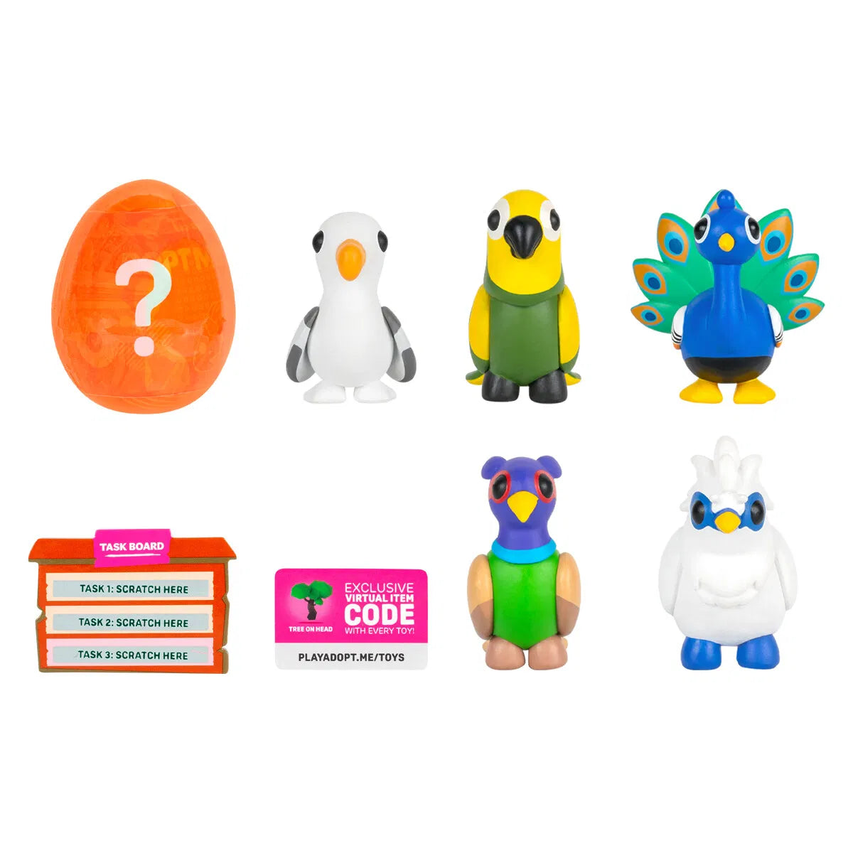 Adopt Me 6 Figure Pack - Feathered Friends
