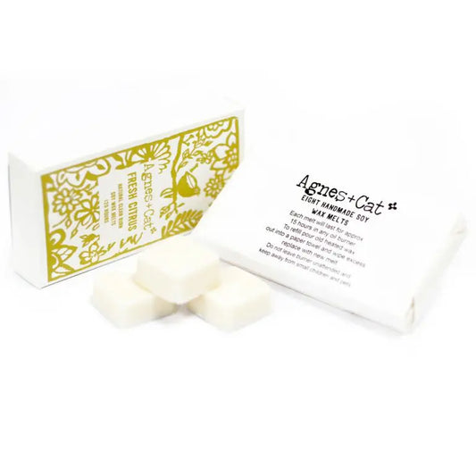 Agnes+Cat Vegan Doftvax Soja Fräsch Citrus 8 st 160 g