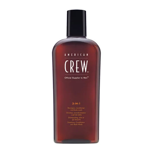 American Crew 3-in-1 Shampoo, Conditioner & Body Wash 250 ml