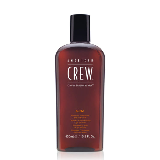 American Crew 3-in-1 Shampoo, Conditioner & Body Wash 450 ml