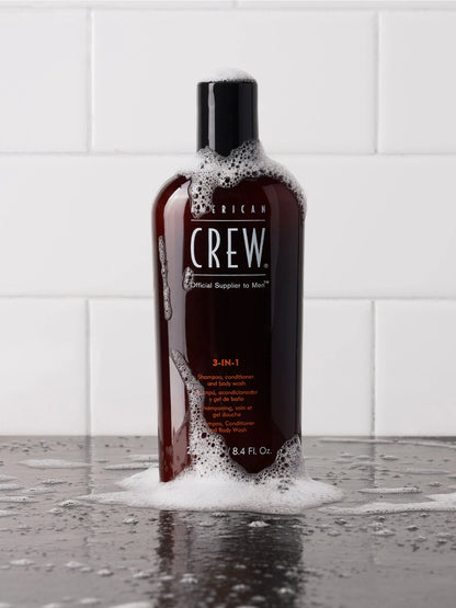 American Crew 3-in-1 Shampoo, Conditioner & Body Wash 450 ml