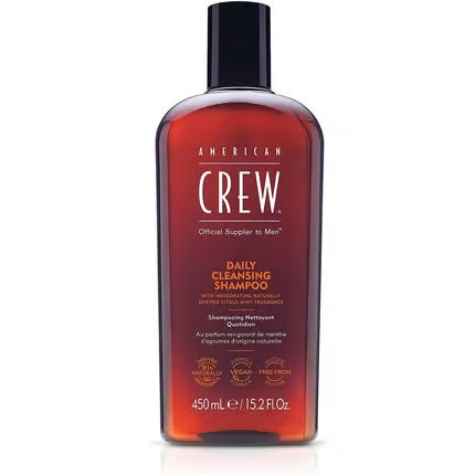 American Crew Daily Cleansing Shampoo Vegan and Silicone Free 450ml