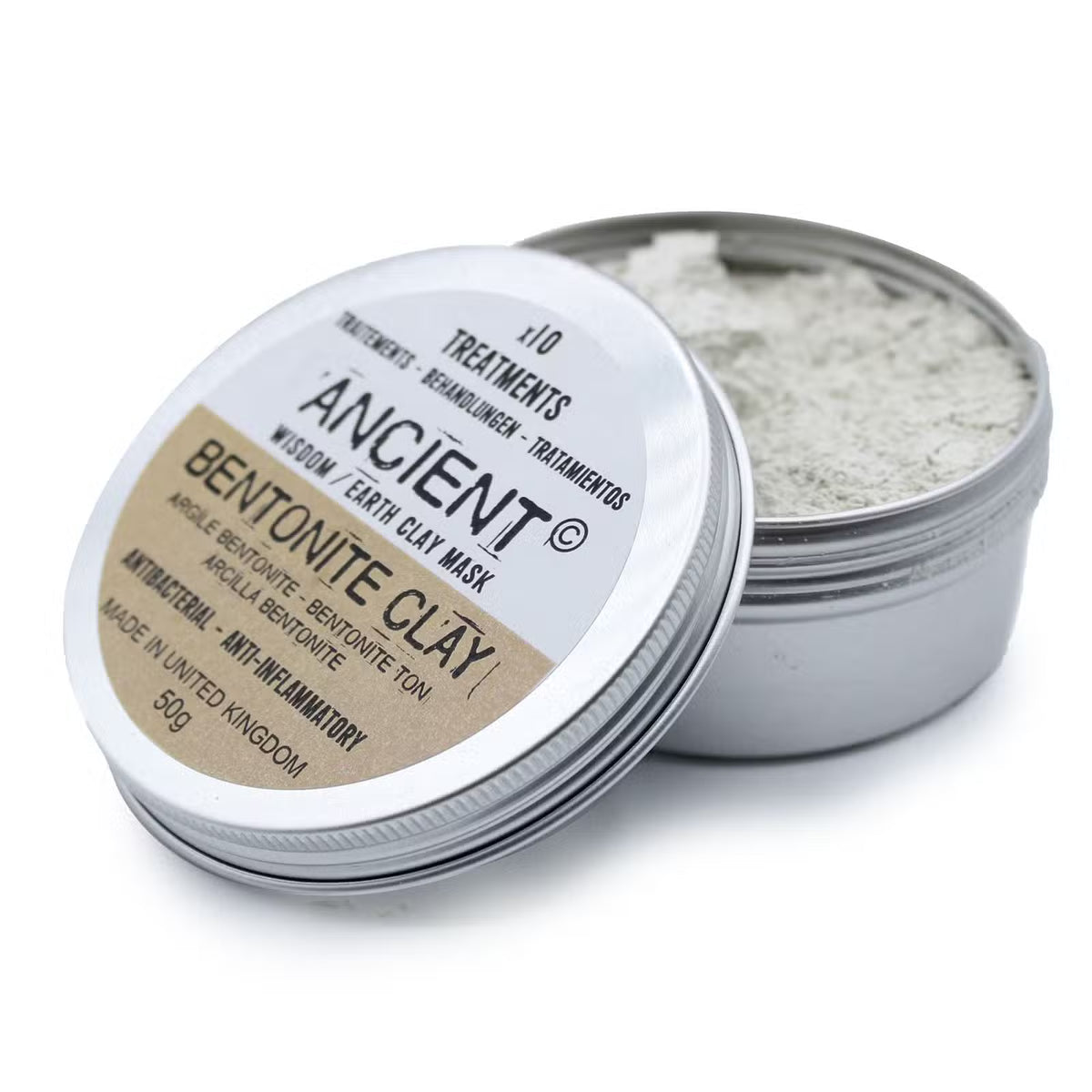 Ancient Wisdom Ansiktsmask Bentonit Lera 80g