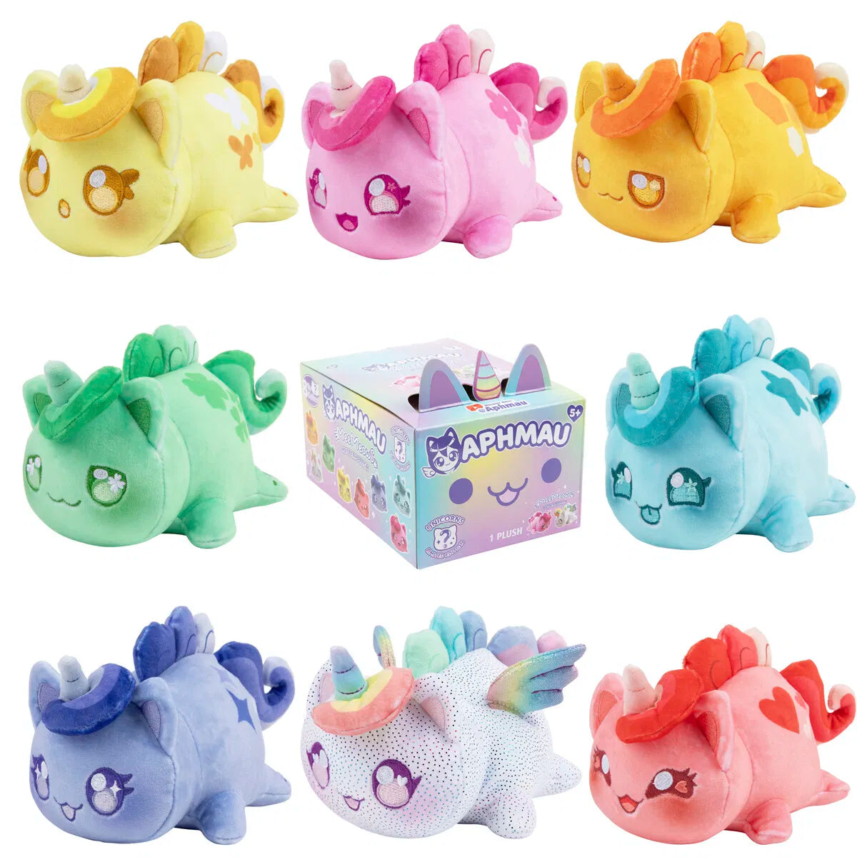 Aphmau Mystery Unicorn 15cm Plush asst. in CDU
