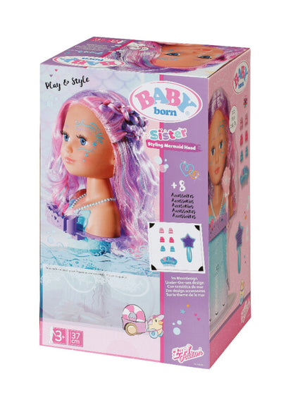 BABY Born Sister Styling Mermaid Head