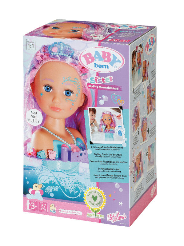 BABY Born Sister Styling Mermaid Head