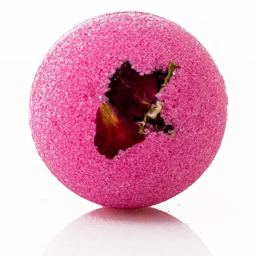 Badbomb Funky Bath Röd Ros dia 6 cm 125 g