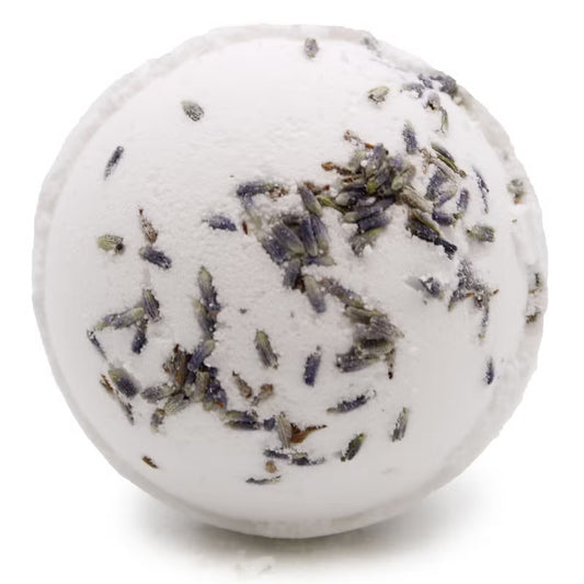 Badbomber med Himalayasalt  Lavendel & Jojobaolja - Avkoppling 180g