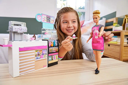 Barbie Docka + Kafé