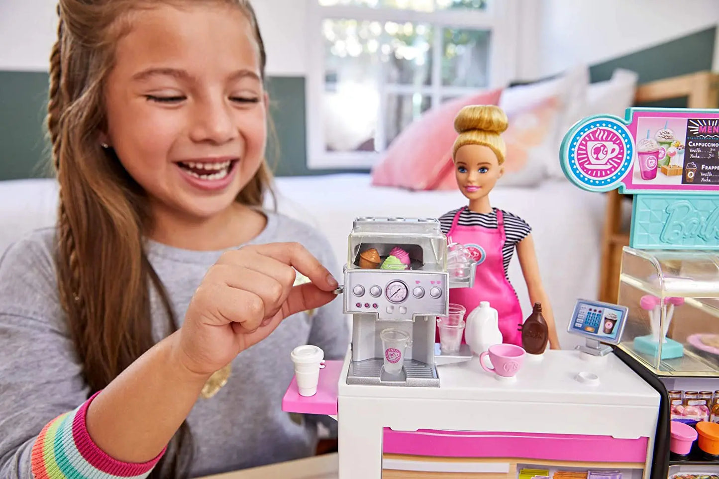 Barbie Docka + Kafé