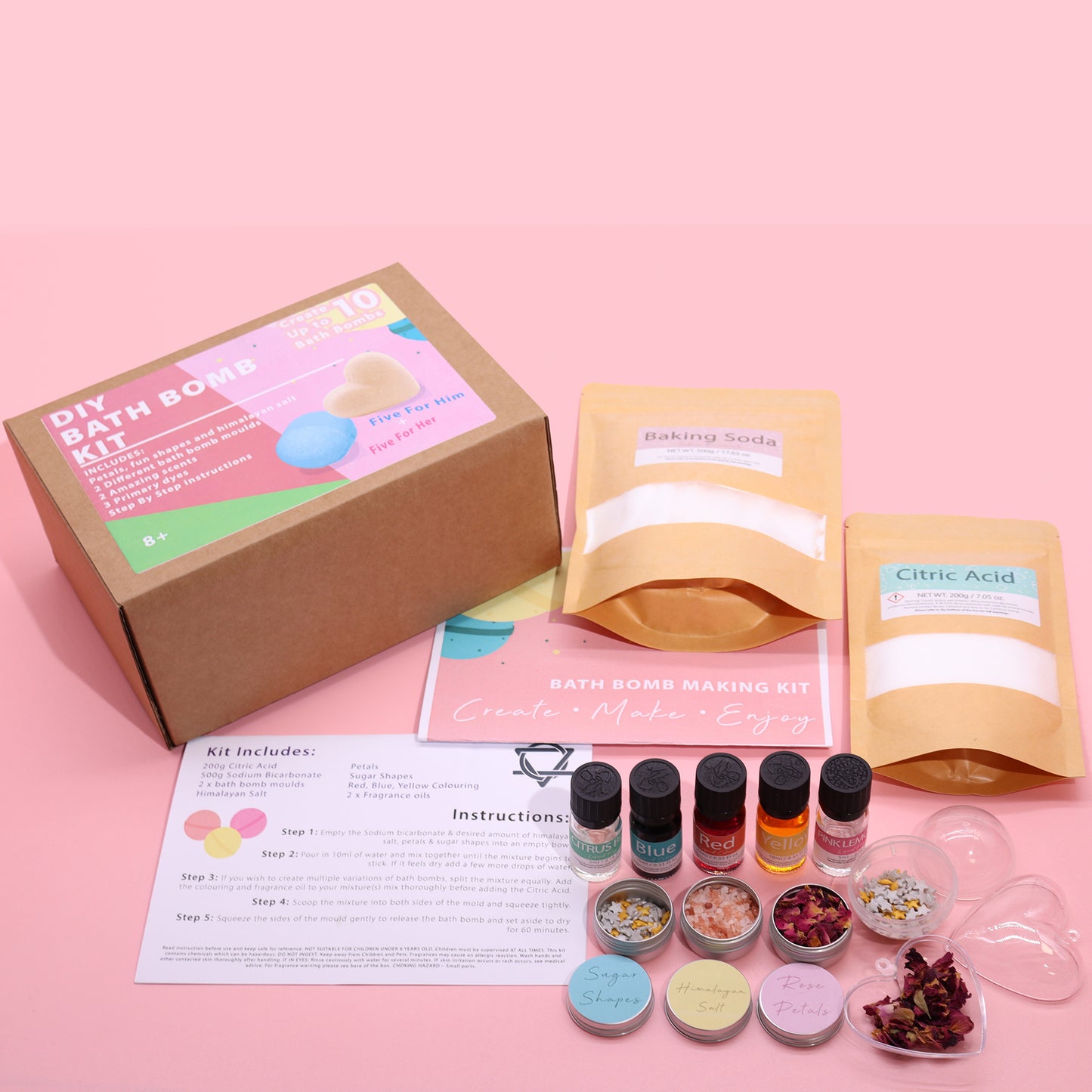 Ancient Wisdom Bath Bomb Kit - Alloy & Satin