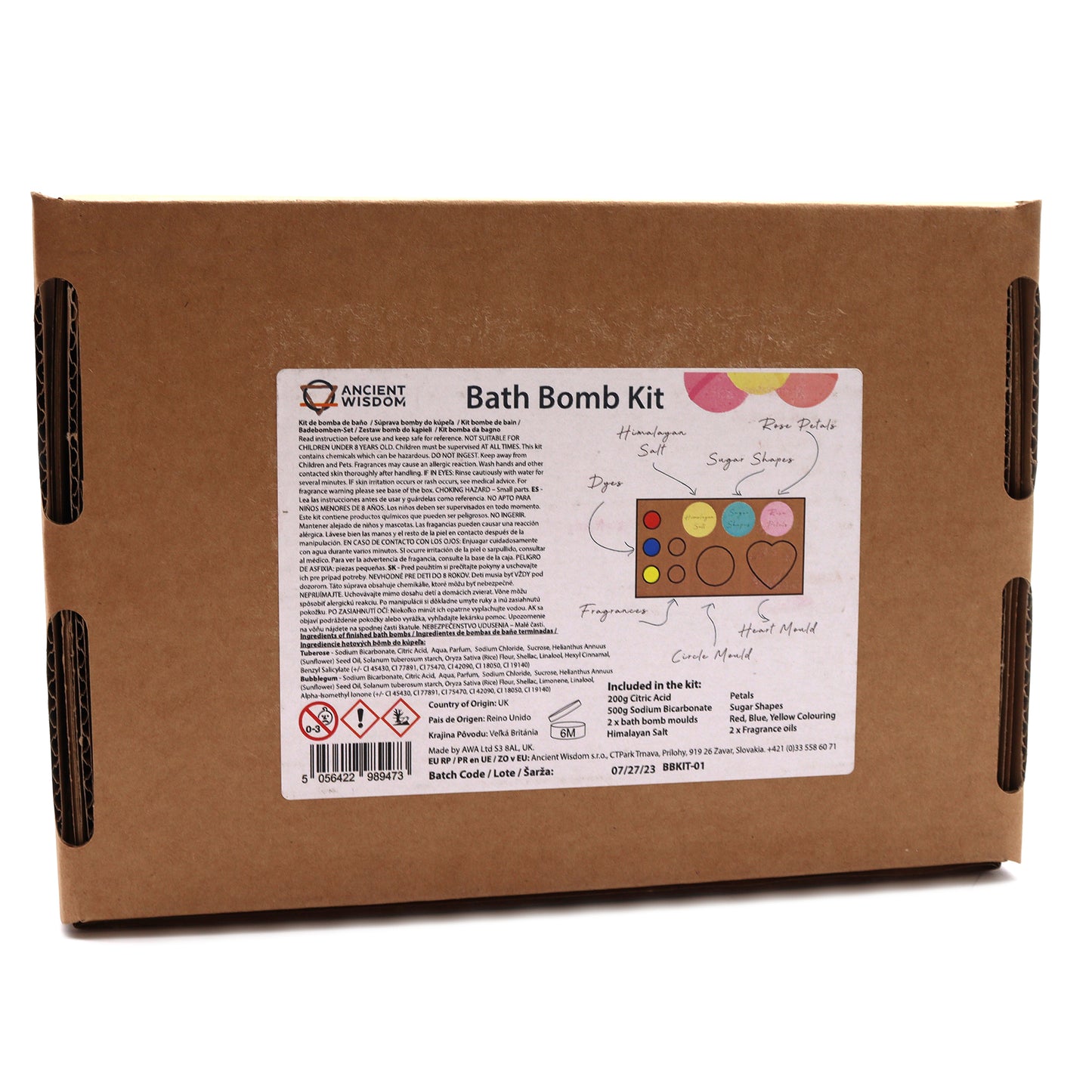Ancient Wisdom Bath Bomb Kit - Alloy & Satin