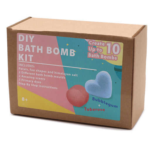 Ancient Wisdom DIY Bath Bomb Kit - Rose & Bubblegum
