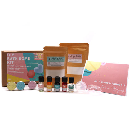 Ancient Wisdom DIY Bath Bomb Kit - Rose & Bubblegum