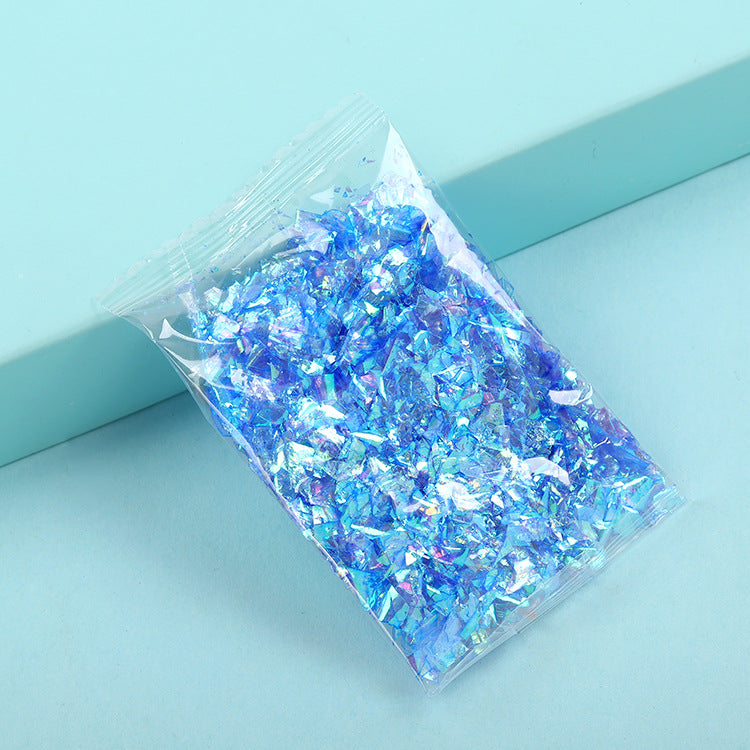 Glitterflingor Iriserande - Slime Dekorationer