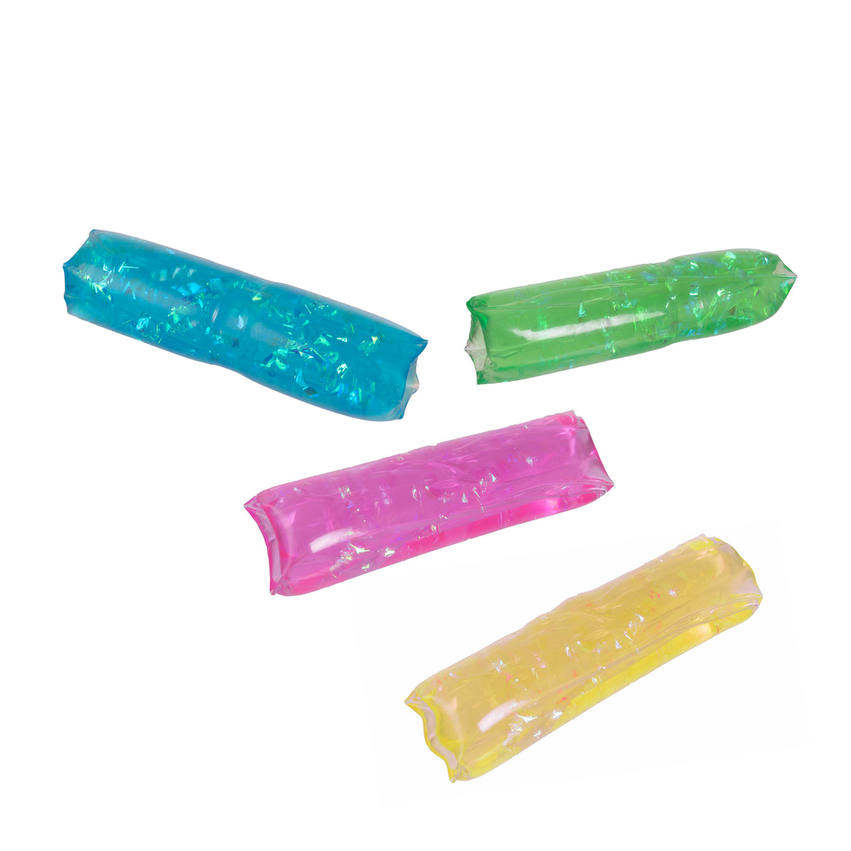 Fidget Toy Stor Confetti Vattenorm 20 cm – Klämleksak med glitterkonfetti