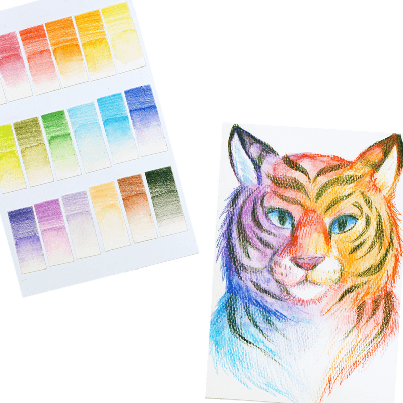 OOLY Chroma blends mechanical watercolor pencils