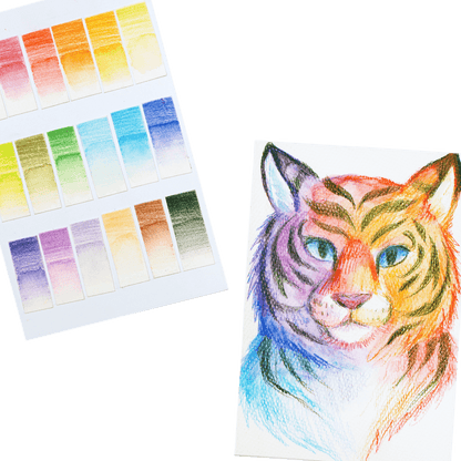 OOLY Chroma blends mechanical watercolor pencils