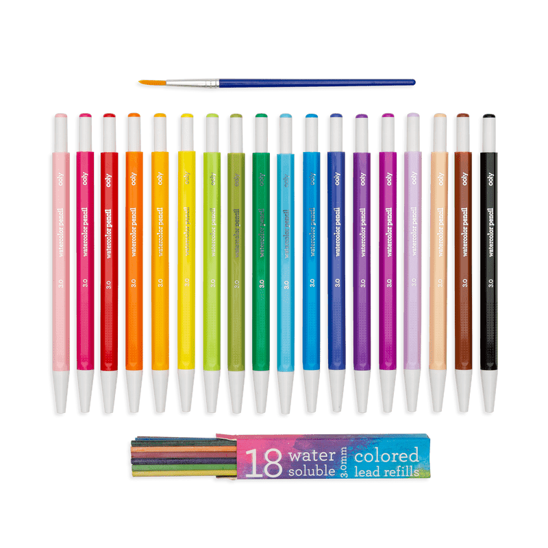 OOLY Chroma blends mechanical watercolor pencils
