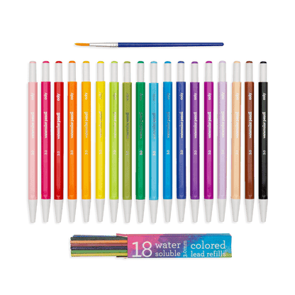 OOLY Chroma blends mechanical watercolor pencils