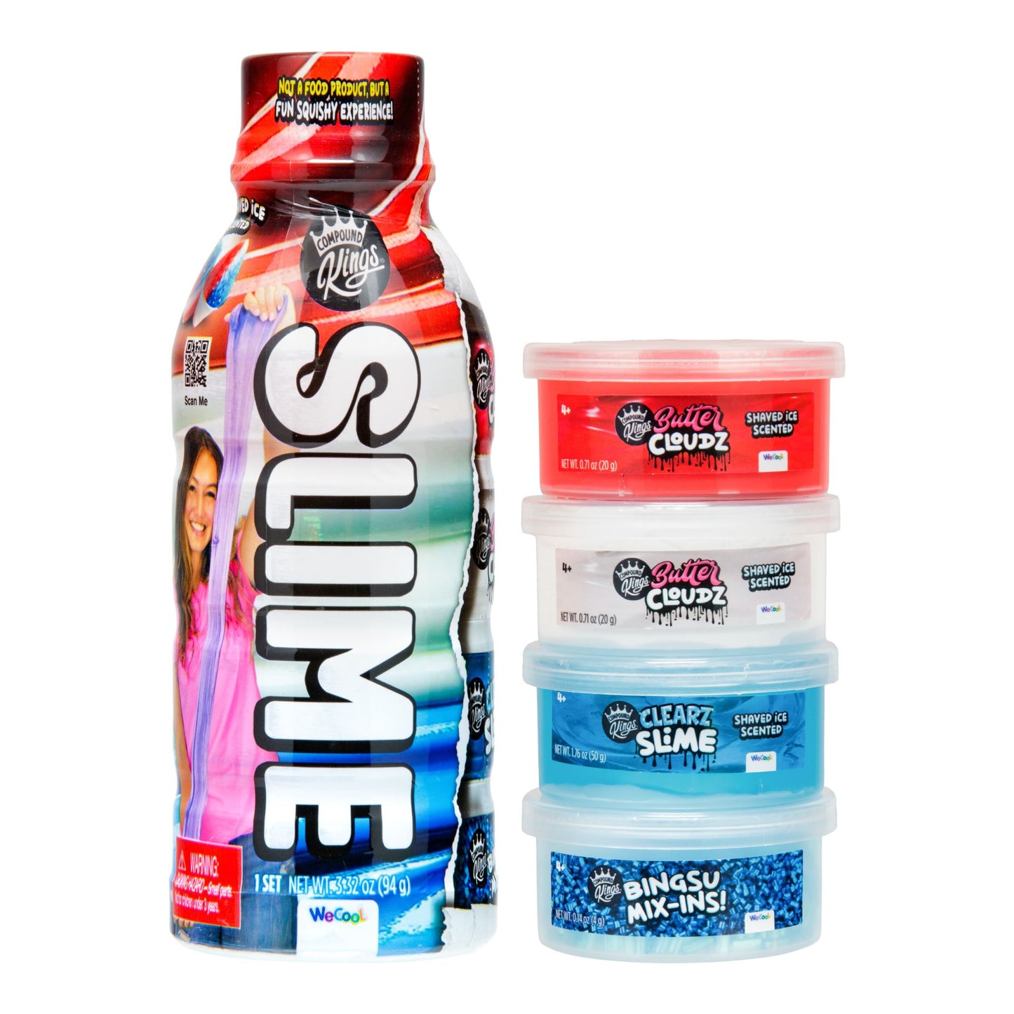 Compound Kings Slime Bottle w/small pots asstd, No Scent