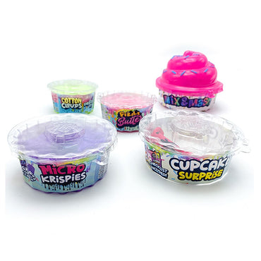 COMPOUND Kings Slime Kit Mix & Mash Cupcake Surprise Stack