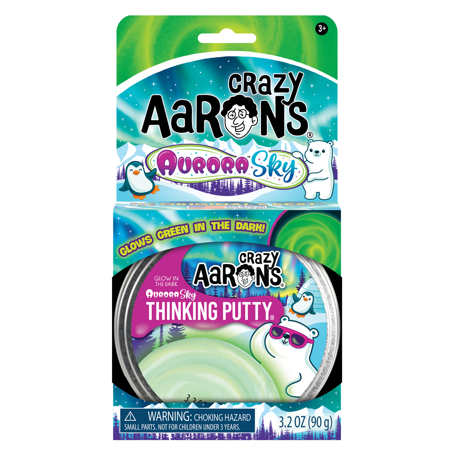 Crazy Aaron’s Thinking Putty - Aurora Sky