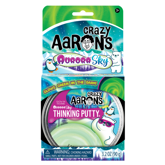 Crazy Aaron’s Thinking Putty - Aurora Sky