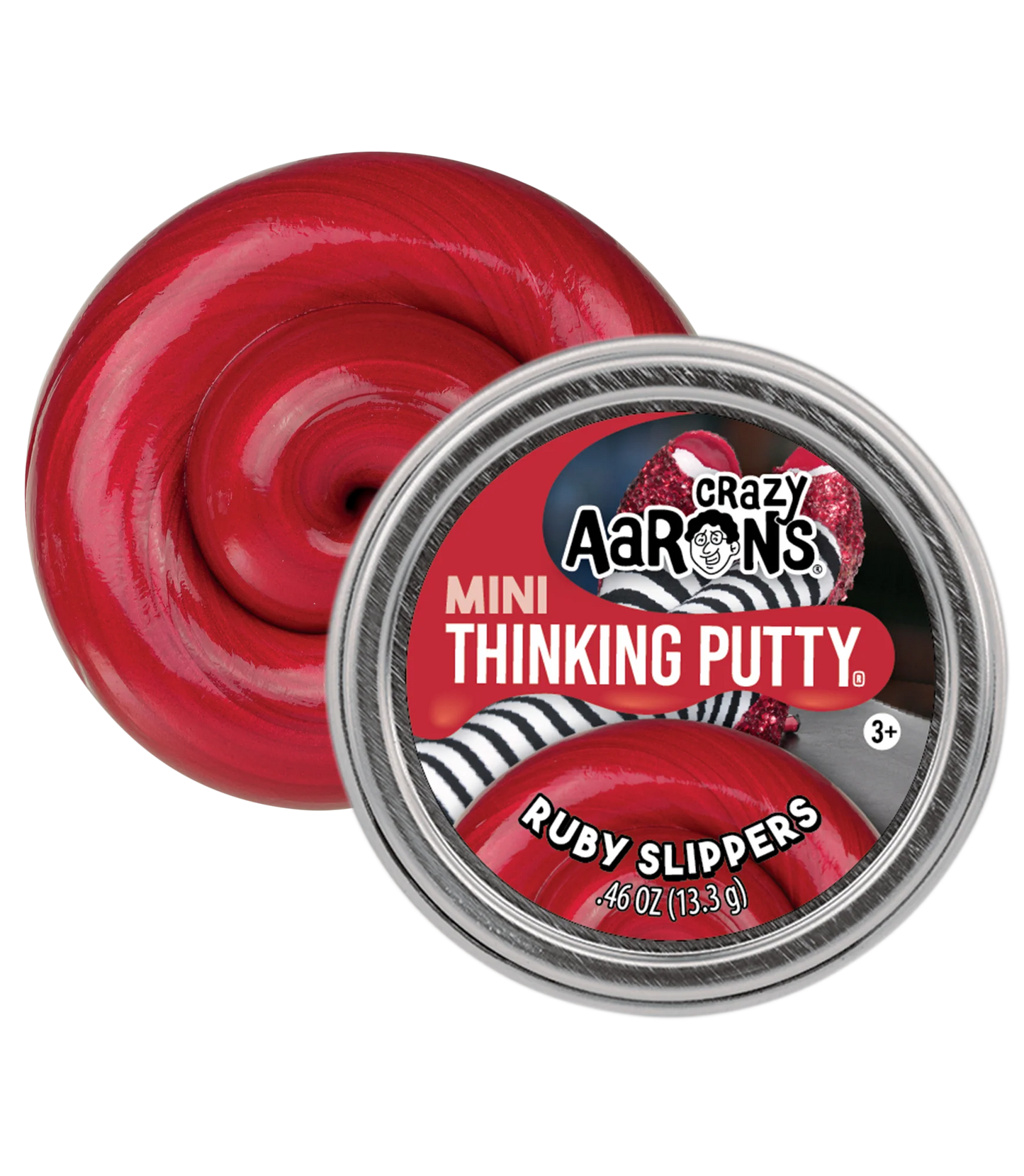 Crazy Aaron's Thinking Putty Mini Tins - Ruby Slippers