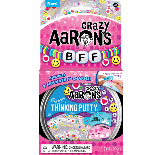 Crazy Aarons Thinking Putty-  Best Friends Forever! -BFF