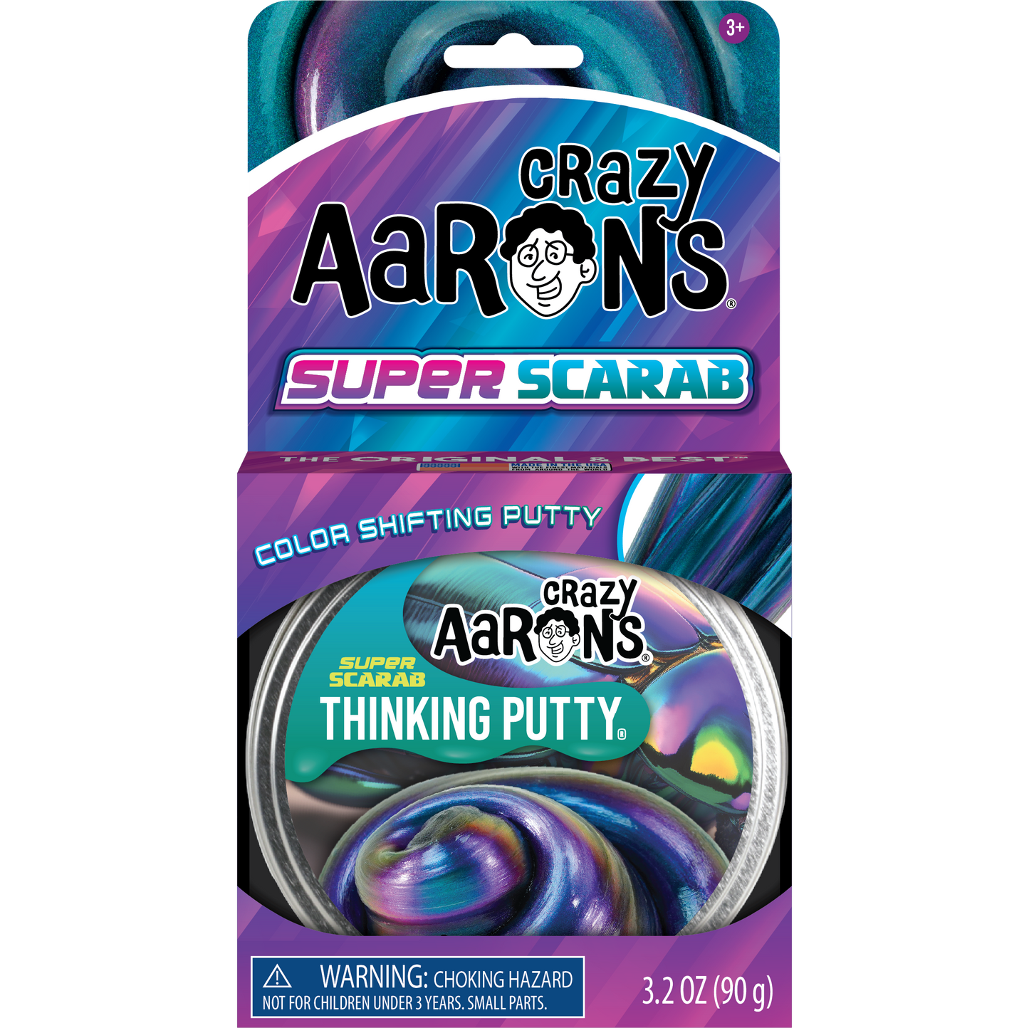 Crazy Aarons SCENTsory Soft Scent Putty SPLASHCOOLER with Tropical Berry Scent
