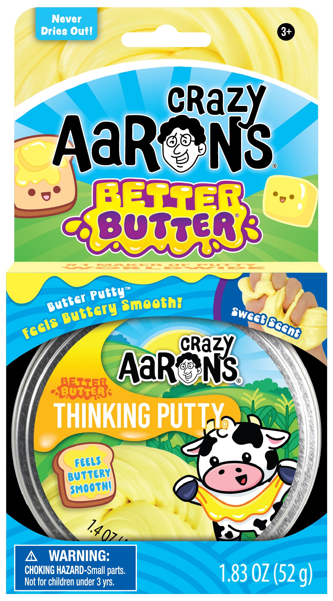 Crazy Aarons Thinking Putty Better Butter