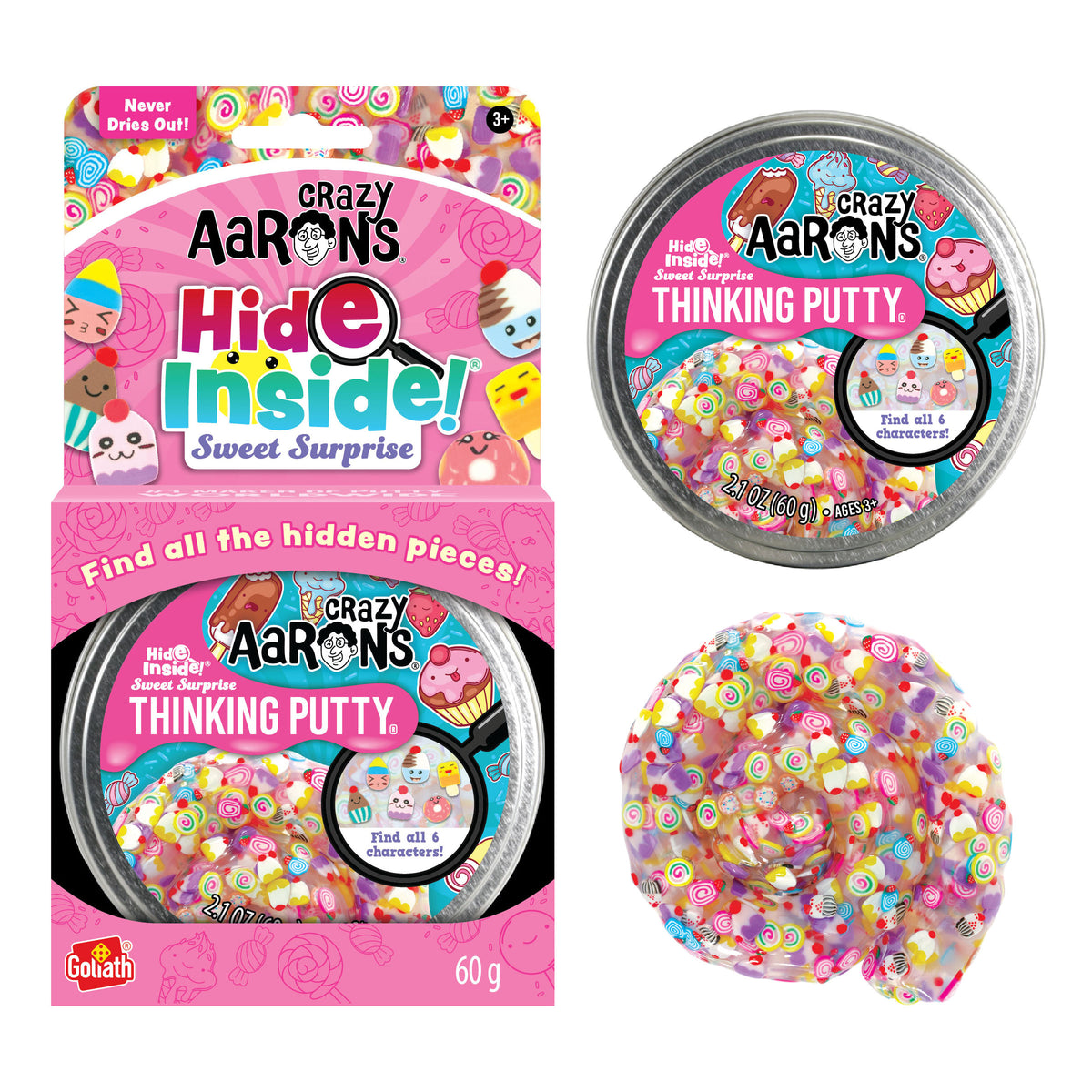 Crazy Aarons Thinking Putty Sweet Suprise