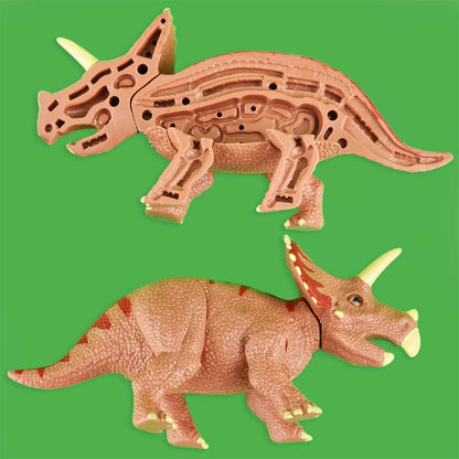 Dinosaur Anatomy Puzzle 3D – Educational Puzzle with 32 Pieces