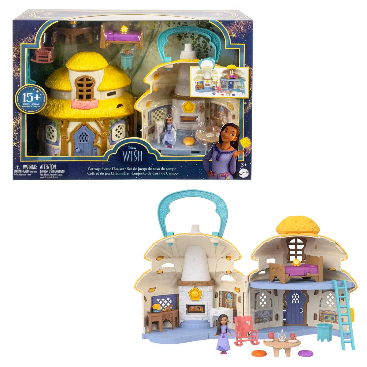 Disney Wish Mini Cottage Home Playset