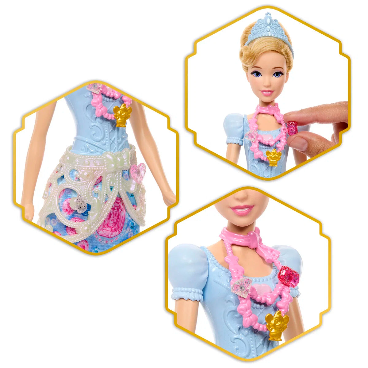Disney Princess Fashion Doll Reveal Cinderella