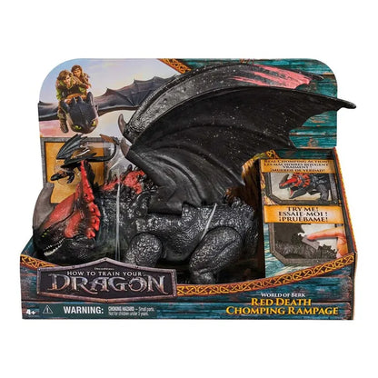 Dragons Movie Red Death Chomping Rampage
